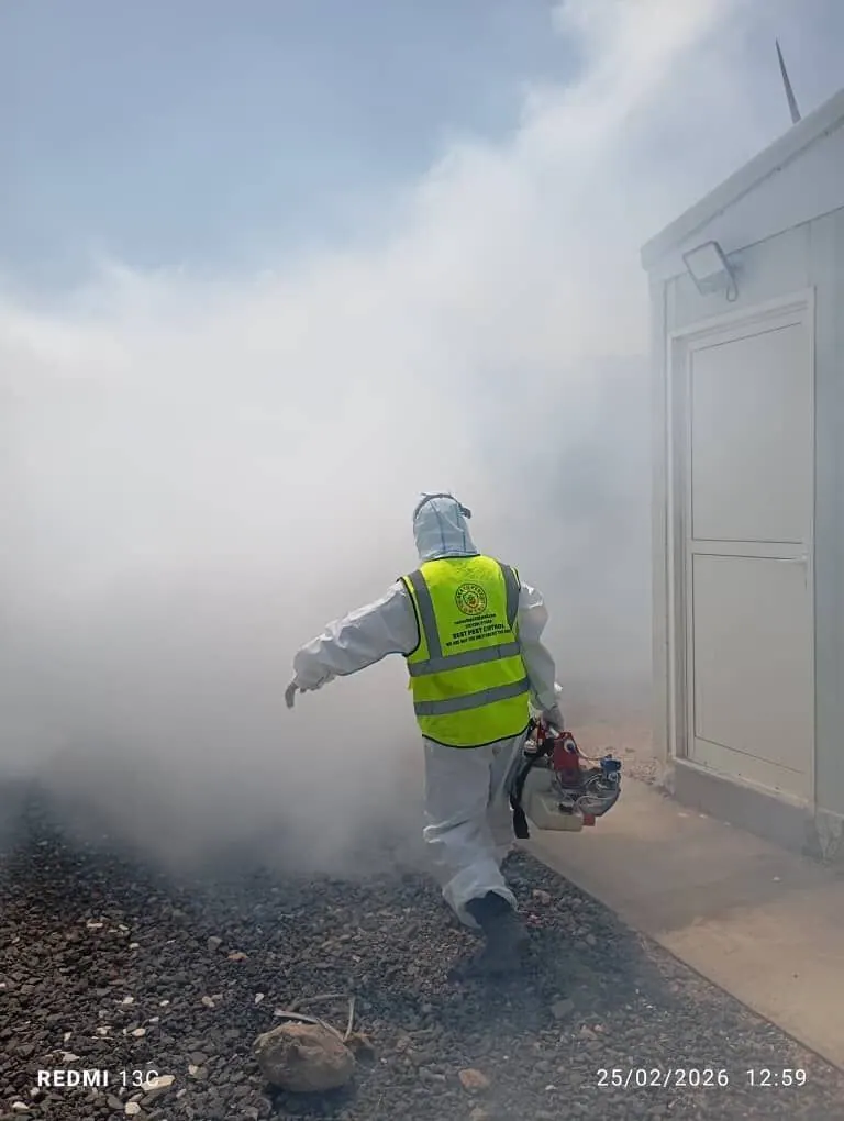 Fumigation extérieur